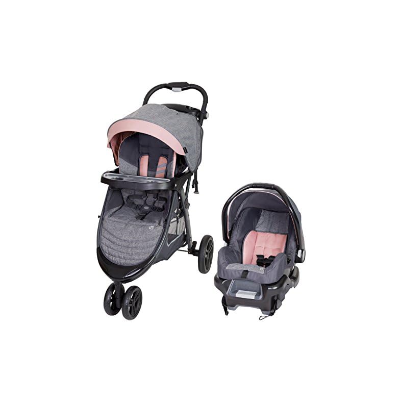 Baby Trend Skyline 35 Travel System, Starlight Pink