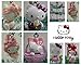 Set of 6 Hello Kitty Christmas Tree Ornaments Featuring Hello Kitty in Various Poses