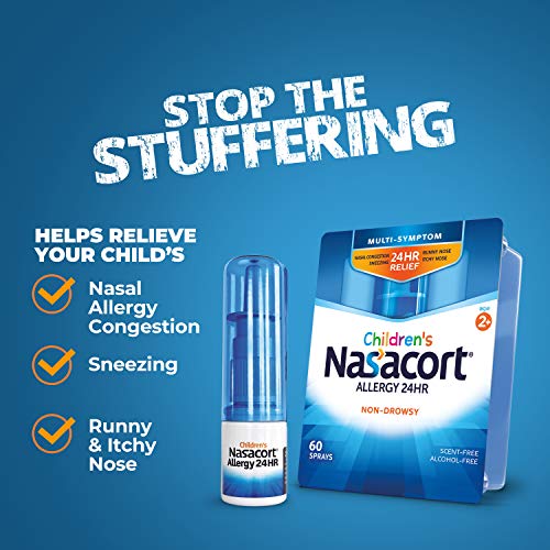 Nasacort, Children's Allergy 24HR Nasal Spray NonDrowsy AlcoholFree 60