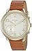 Fossil Hybrid Smartwatch - Q Tailor Leather, Brown FTW1127