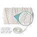 White Macrame Cord 4mm x 109yd Macrame Supplies - Best for Wall Plant Hanger Craft Making Dream Catcher Supplies - 4mm Natural White Macrame Rope by Stillness Crafts