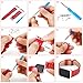 Huanxi Apple Watch Bands,Sports Watch Band,iwatch Band 42mm Luxury Leather Replacement Band/Strap for Apple iWatch Series 1 &2&3 Edition Versions 2015 2016(Black)