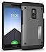 OnePlus 2 Case - TUDIA Ultra Tough OMNIX [Heavy Duty] Hybrid Full-Body Protective Case with Front Cover and Built-in Screen Protector/Impact Resistant Bumpers Cover for OnePlus Two (Metallic Slate)