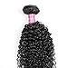 Allove Hair 6a 3bundles-pack 12 14 16inch Unprocessed Virgin Brazilian Kinkys Curly Hair Bundles Human Hair Extensions Weave 300g Natural Black