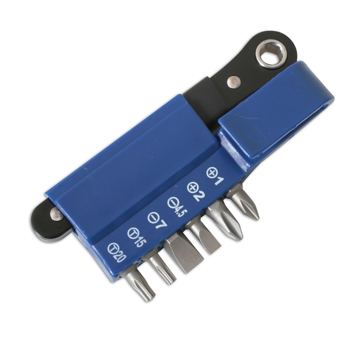 Laser 2562 Mini Ratchet Bit Set 7pc