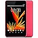 Alldaymall Tablet with 64 bits Quad Core CPU, 7'' HD 1920x1200 IPS Display, Android 5.1 Lollipop, 1GB RAM 16GB Flash, Wi-Fi, Bluetooth, Dual Camera - Pink