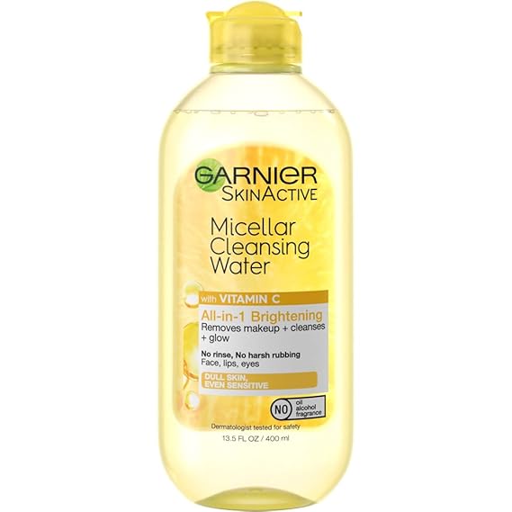 garnier micellar water glow