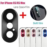Sikye Metal Aluminum Rear Camera Lens Case Cover Protector Ring + Film for iPhone Xs/XS Max