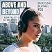 Wireless Bluetooth Headphones ANC by Kentz Sound - Active Noise Cancelling - Over Ear - Earphones for Gaming, Running, TV - Foldable with Microphone - Carrying Case - Cordless - Great for DJ