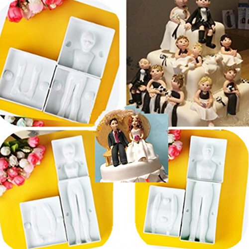 Polymer Clay Doll Molds for sale Only 3 left at 75