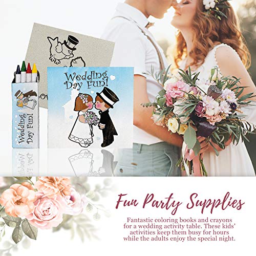 Fun Express Children's Wedding Coloring Books Set of 12 activity pads