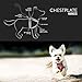 EzyDog Chest Plate No Pull Dog Harness – Escape Proof Harness with Reflective Stitching and Comfort Padding for Easy Walks, Training & Control - Car Restraint Included (Large, Black)