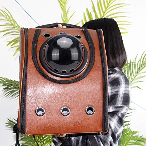 QKEMM-Kleine-Hunde-Welpen-Katze-Tasche-Hundetasche-Schultern-Gehen-Tragbare-Atmungsaktive-Reisen-aus-Haustier-Tragetasche-Transporttasche