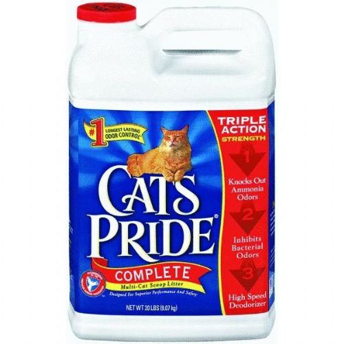 Cat's Pride Complete Multi-Cat Scoopable Litter Jug, 20-Pound