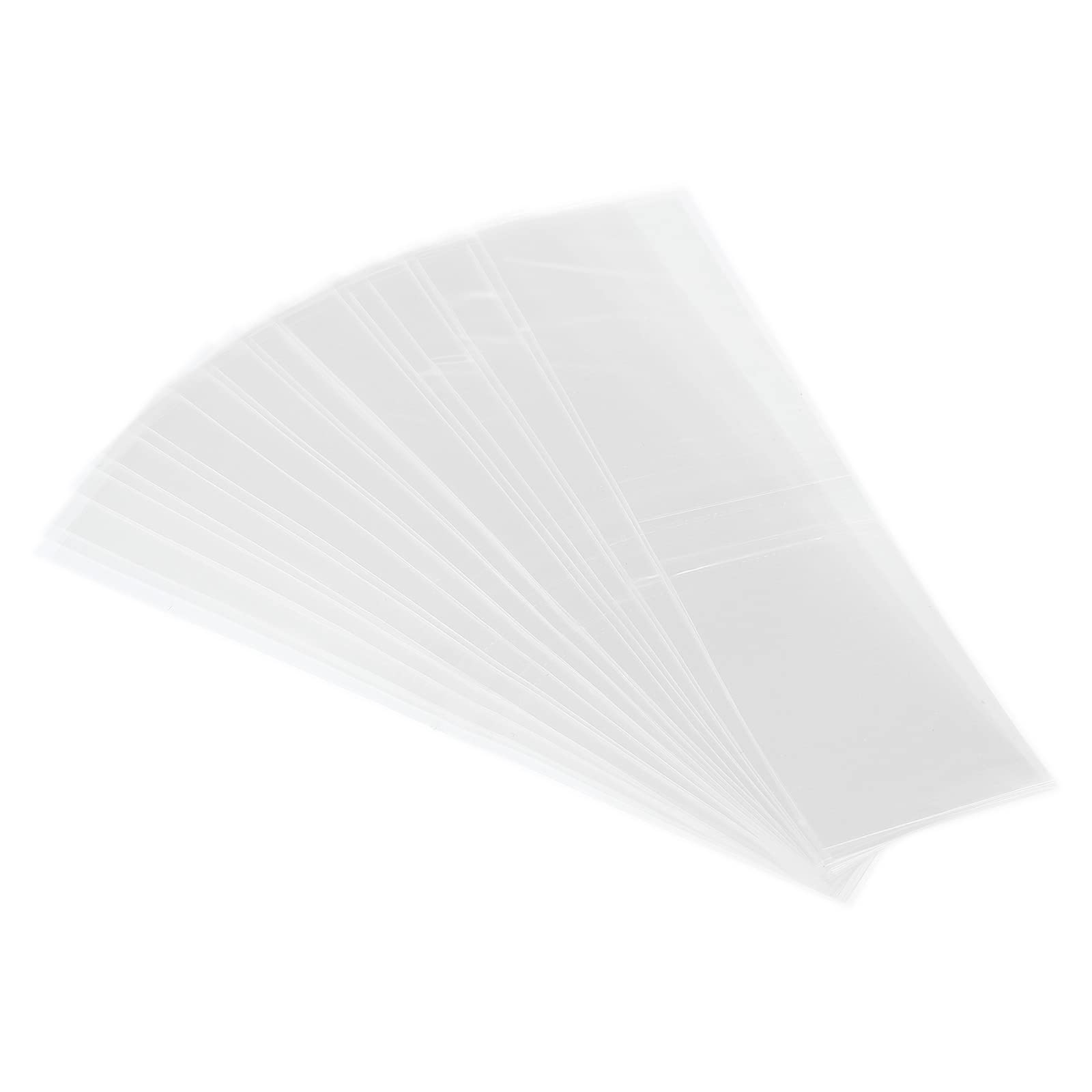 PATIKIL 108x30mm Perforated Shrink Bands, 400 Pack PVC Heat Shrink Wrap Band Fits Cap Diameter 2.6 to 2.64 Inch for Jars Cans, Clear