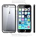 iPhone 6s Case, [Scratch Resistant] i-Blason Clear [Halo Series] Also Fit Apple iPhone 6 Case 6s 4.7 Inch Hybrid Bumper Case Cover (Clear/Black)