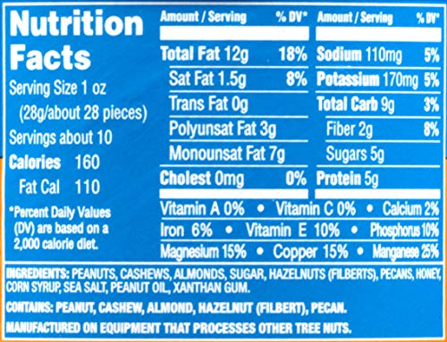 Planters Honey Roasted Mixed Nuts - Image 2