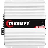 Taramps DS 2000X4 2 Ohms 2000W RMS Full Range 4 Channel Car Audio Amplifier | CLASS D MULTICHANNEL POWER: 4 x 500W or 2 x 1000W bridged delivers flexible, high-output performance for car audio systems.
