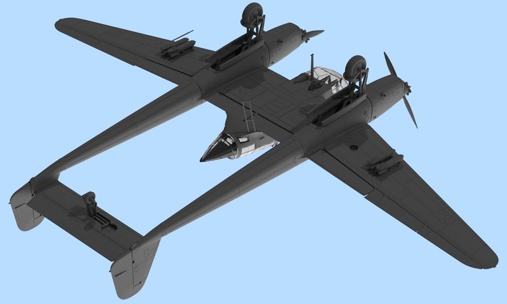 ICM 1:72 - FW 189A-2, WWII German Reconnaissance Plane, Fw189a-2 - Image 5
