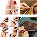 HONG 111 Leather Craft Repair Kit 29-Pack, Upholstery Repair Tool Kit Leather Hand Sewing Needles Canvas Thread and Needles Tape Measure Large-Eye Stitching Needles for Leather Repair