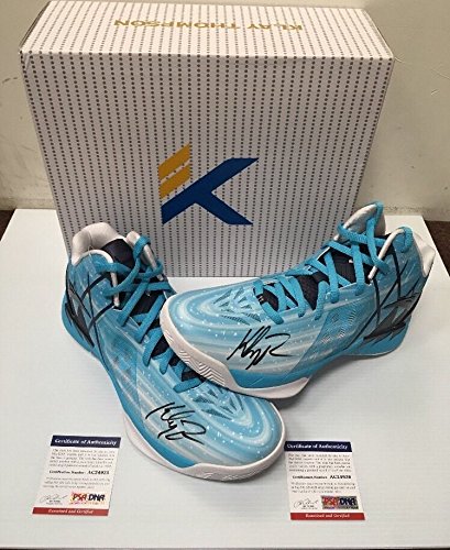 Klay Thompson Signed Anta K1 Sneakers Shoes Christmas Day PSA/DNAcoa