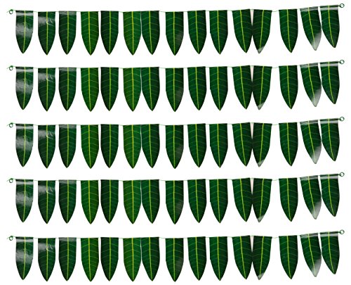 Buy Sai Harshini Plastic Decorative Mango Leaves Door Hanging 92
