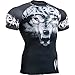 Fixgear Mens Womens MMA UFC Running Compression Shirt Short Sleeve Top S~4xl