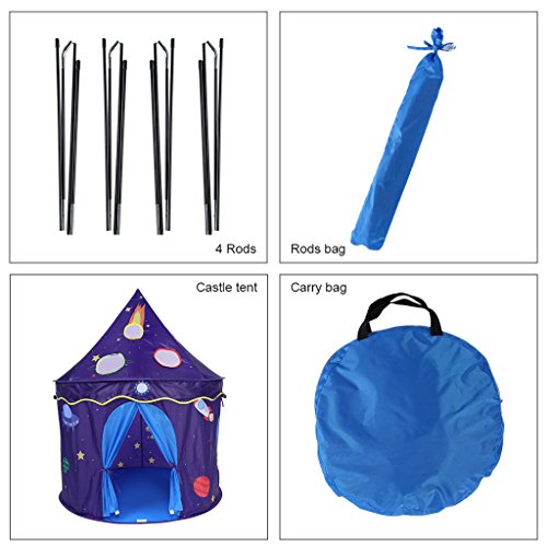 tent play assemble Assemble Quick Play Space Virhuck Tent Castle for Tent,