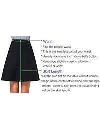 Kate Kasin falda larga de piel sintética para dama con cintura alta y línea A