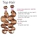 Aigemei Virgin Peruvian Hair Bundles Body Wave Honey Blonde Weave Hair Human Bundles 100% Unprocessed Human Hair Extensions 1 Bundles 22inch Peruvian Body Wave Human Hair Bundles