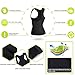 TrainingGirl Women Hot Slimming Sauna Sweat Vest Neoprene Body Shaper for Weight Loss Tummy Fat Burner Workout Tank Tops (Black Tank Top Sweat Vest, M Size Chart in Our Pictures)