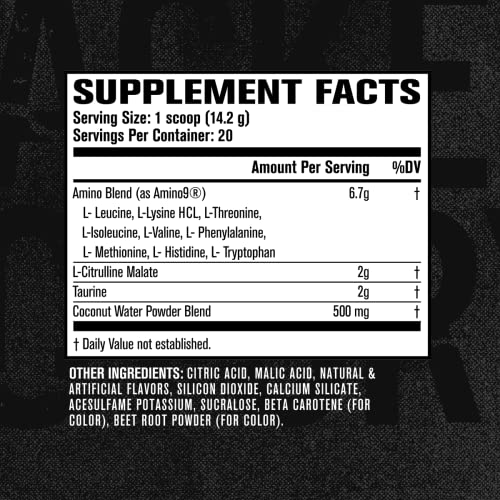 EAA Surge Essential Amino Acids Powder EAAS & BCAA Intra Workout