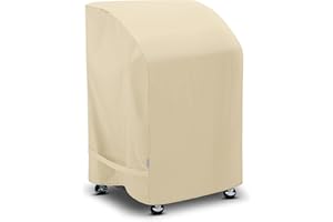 SunPatio 2 Burner Gas Barbecue Grill Cover 32 inch, Heavy Duty Waterproof Small Square BBQ Grilling Cover, Fits Weber Char-Br