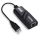 Plugable USB 2.0 to 10/100/1000 Gigabit Ethernet LAN Wired Network Adapter for Windows, Mac, Chromebook, Linux/Unix (ASIX AX88178 Chipset)