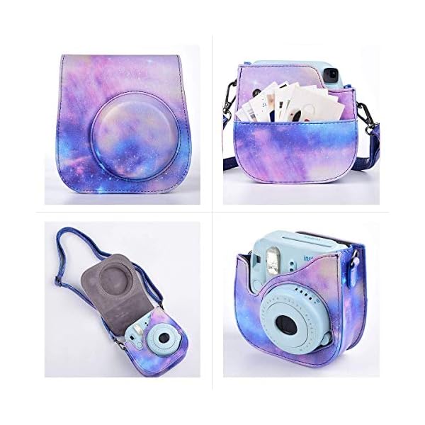SAIKA Instant Camera Zubehör-Paket Kompatibel für Fujifilm Instax Mini 9 / Mini 8plus / Mini 8 Sofortbildfilmkamera… – Bild 4