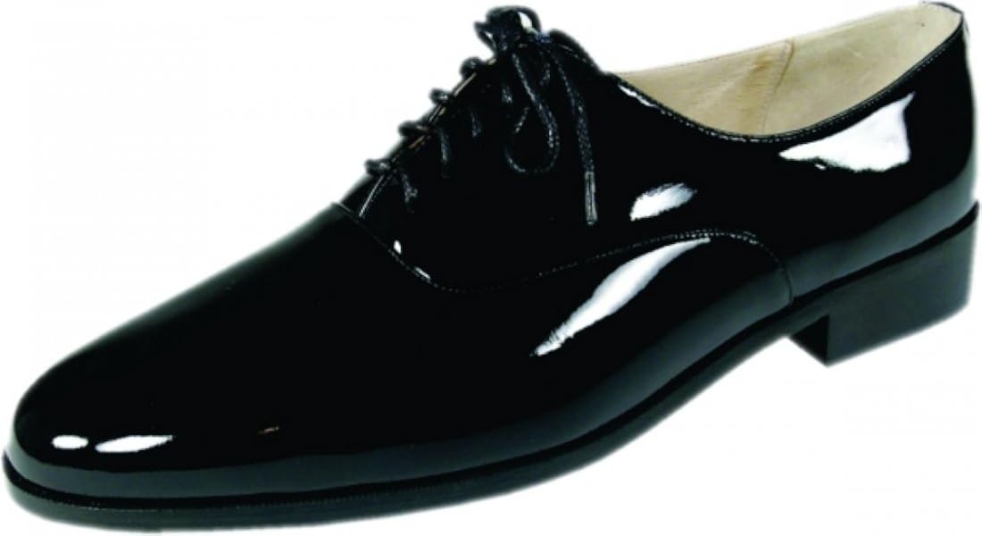 wide patent leather shoes