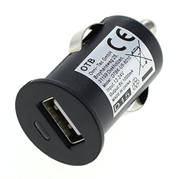 OTB Deutschland USB Auto Adapter Ladegerät Autoladegerät für Handy MP3 MP4 Apple iPhone iPod Samsung Galaxy