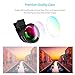 Camera Lens for Cell Phone with A Selfie,2-in-1 180°Professional Fisheye Wide Lens 0.45X Wide Angle Lens and 12.5X Macro Lens Clip on Cell Phone Lens Kits a Selfie iPhone Sumsang Smartphone Ipad
