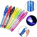Magic Invisible Ink Pen with UV Led Light Upgraded Invisible Marker Secret Message for Birthday Party Favor Gifts, 7 Colors (28 Pieces)