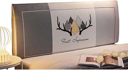 HGUIAZ Funda para Cabecero De Cama Elástica, Cubierta De Polvo con Todo