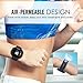MoKo Watch Band Compatible with Garmin Forerunner 235, Soft Silicone Replacement Watch Band fit Garmin Forerunner 235/235 Lite/220/230/620/630/735XT/Approach S20/S6/S5 - Midnight Blue & Black