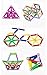 Edress Magnetic Sticks Building Set Intelligence Toys, 157 Piece (Packaging May Vary)