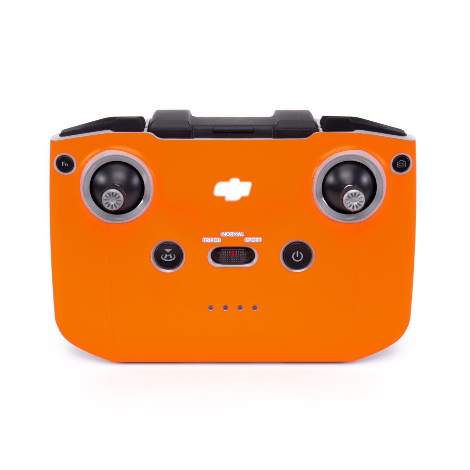 Wrapgrade Skin compatible with DJI Mavic Air 2 | Remote Controller (NEON ORANGE)