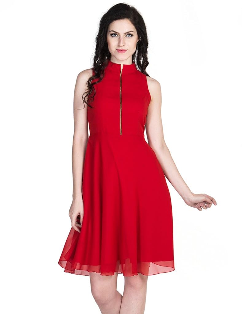 red short dress for women