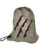 Large Drawstring Backpack Gym Sack Bag Foldable