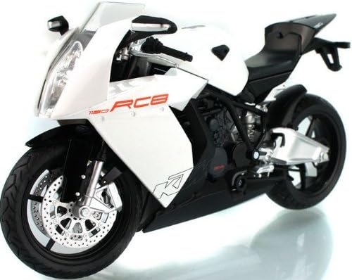 Brand New Junki 1:12 KTM Rc8 with Suspension Alloy Super Motorcycle Model