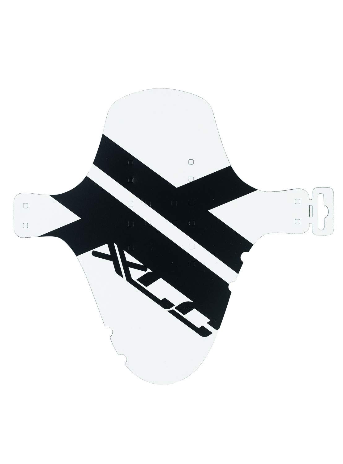 XLC Unisex - Adult Large Mini Mudguard MG-C31, White, 325 Mm