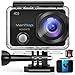 VanTop 4K WiFi Action Camera w/ 32GB TF Card, 16MP Sony Sensor, Gopro Compatible Case,Remote Control, Ultra Wide View Angle, 2 Batteries and 21 Gopro Compatible Accessories Kits