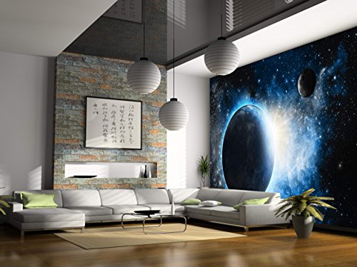 Startonight Mural Wall Art Photo Decor Cosmos Light Large 8-feet 4-inch By 12-feet Wall Mural for Living Room or Bedroom