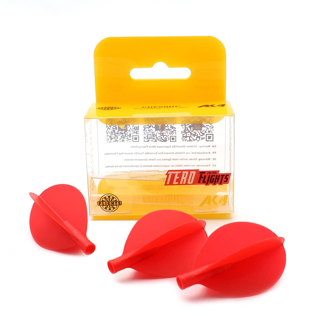 CUESOUL TERO AK4 Dart Flights pear shape,Set of 3 pcs(CS-AK4+3SDYS)